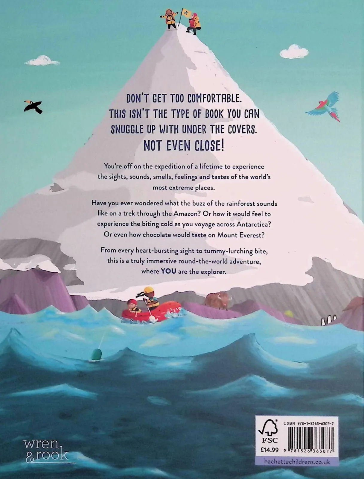■ How Does Chocolate Taste on Everest ? Explore Earth's Most Extreme Places Through Sight, Sound, Smell, Touch and Taste