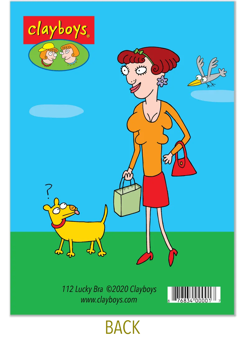 112 Lucky Bra (Birthday Card)