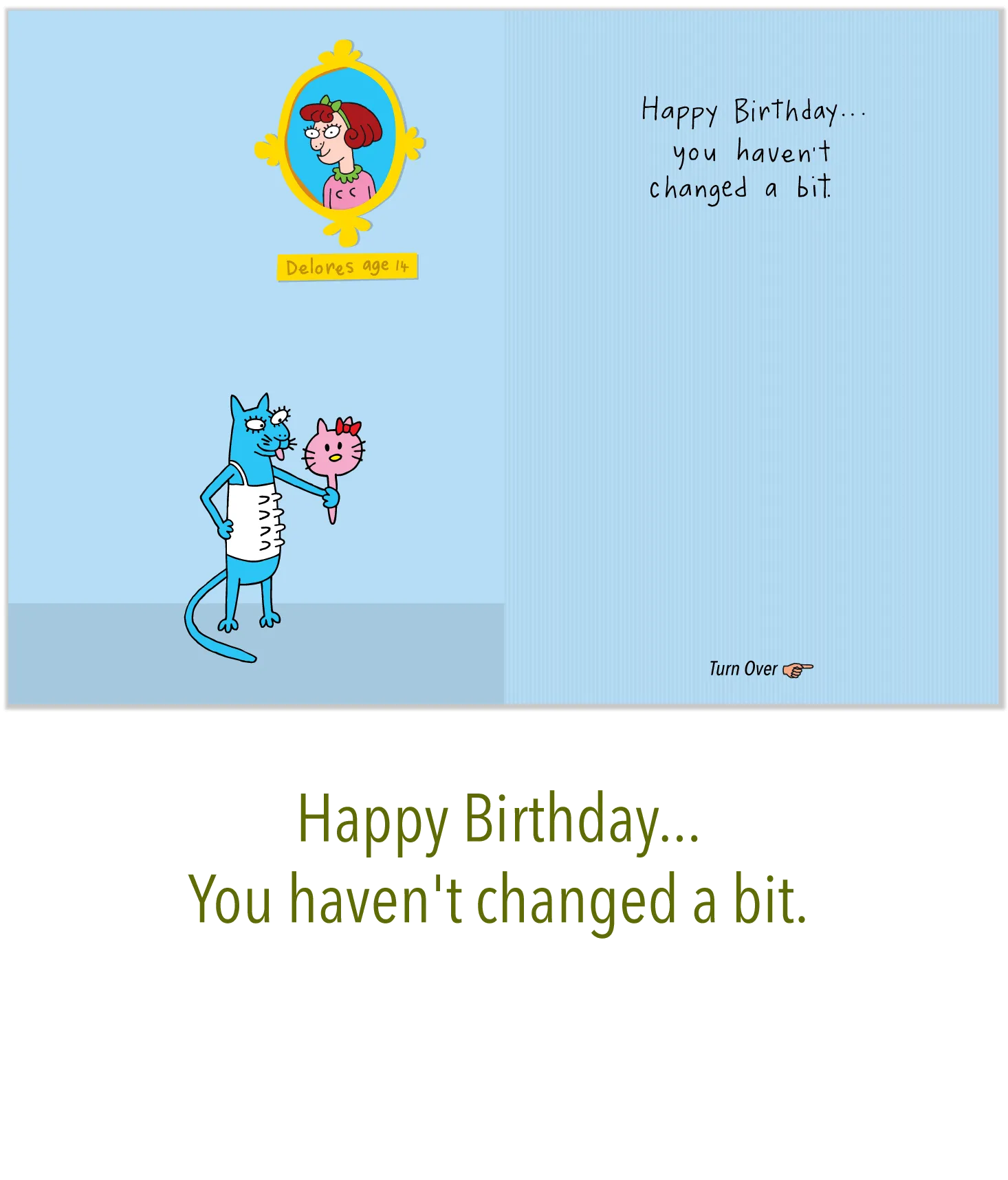 112 Lucky Bra (Birthday Card)