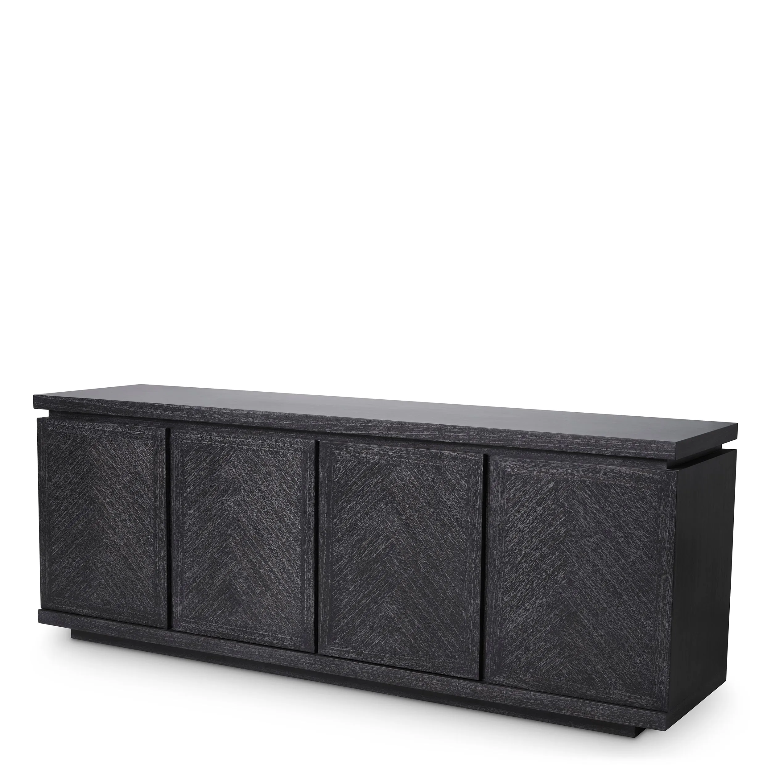 115124 - Dresser Bowen charcoal grey oak veneer