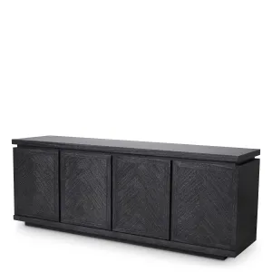 115124 - Dresser Bowen charcoal grey oak veneer