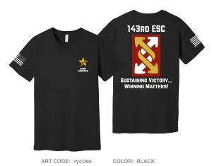 143rd ESC Comfort Unisex Cotton SS Tee - rycUes