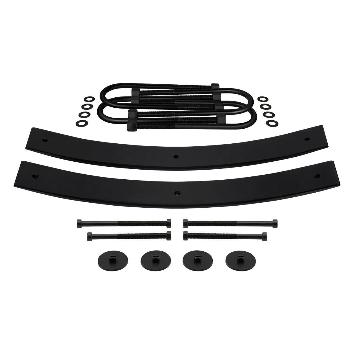 1.5"-2" Rear Level Lift Kit Add-A-Leafs   U-bolts For 1991-1994 Ford Explorer 2WD 4WD