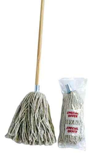 16oz Yarn Mop & Wood Handle