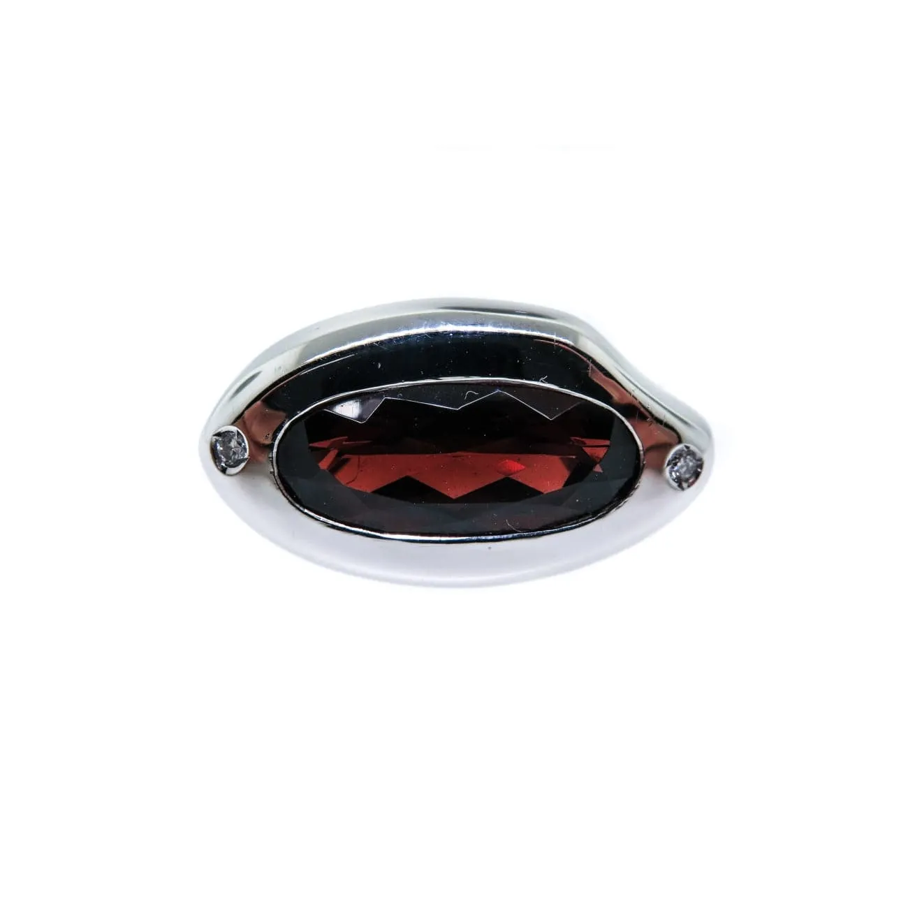 18K Garnet Ring by Manfredi