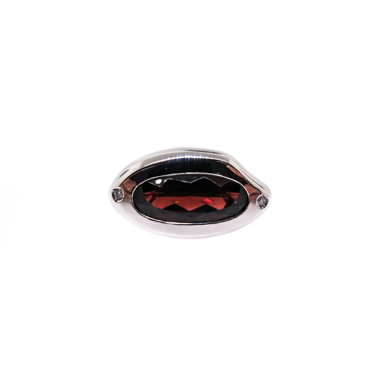 18K Garnet Ring by Manfredi