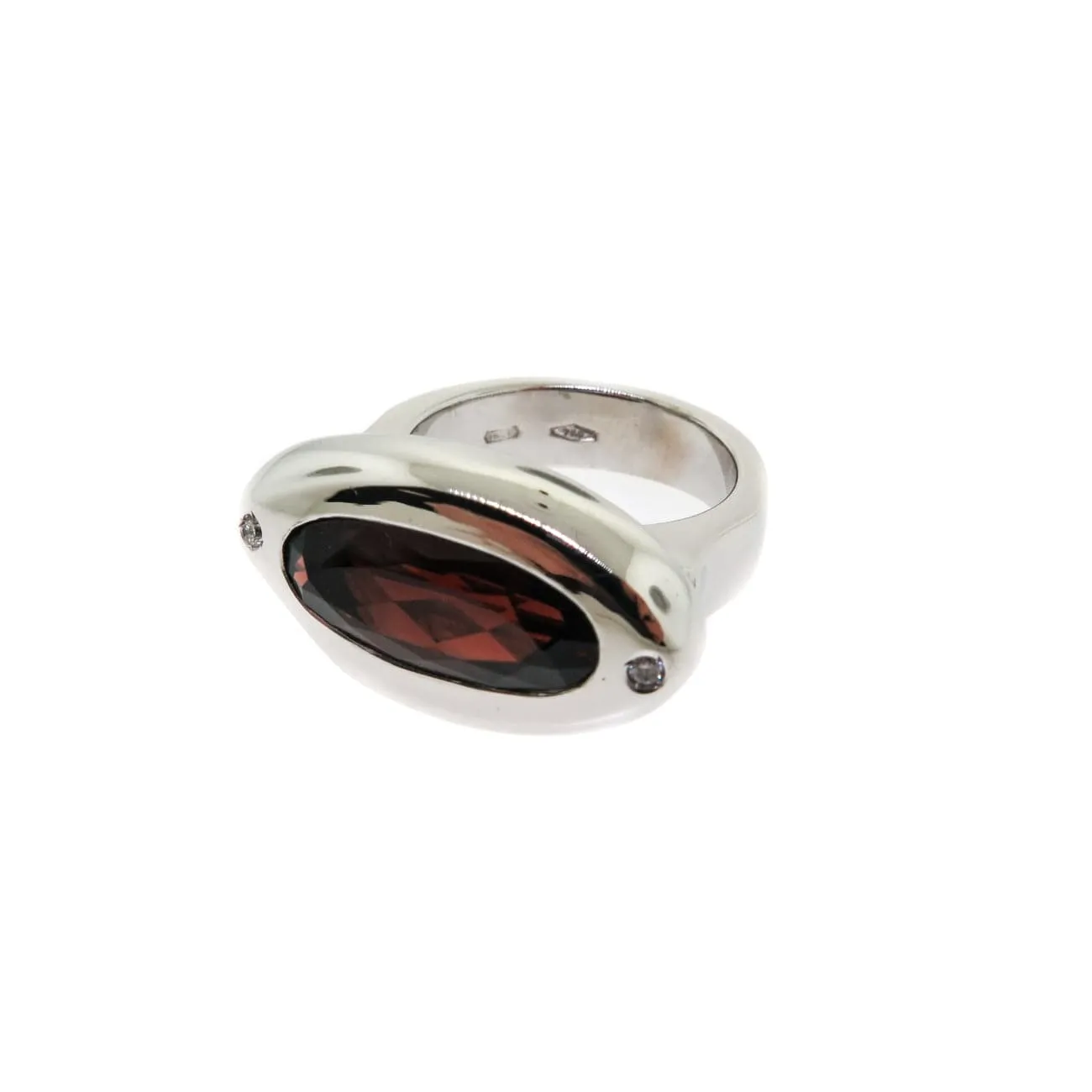 18K Garnet Ring by Manfredi