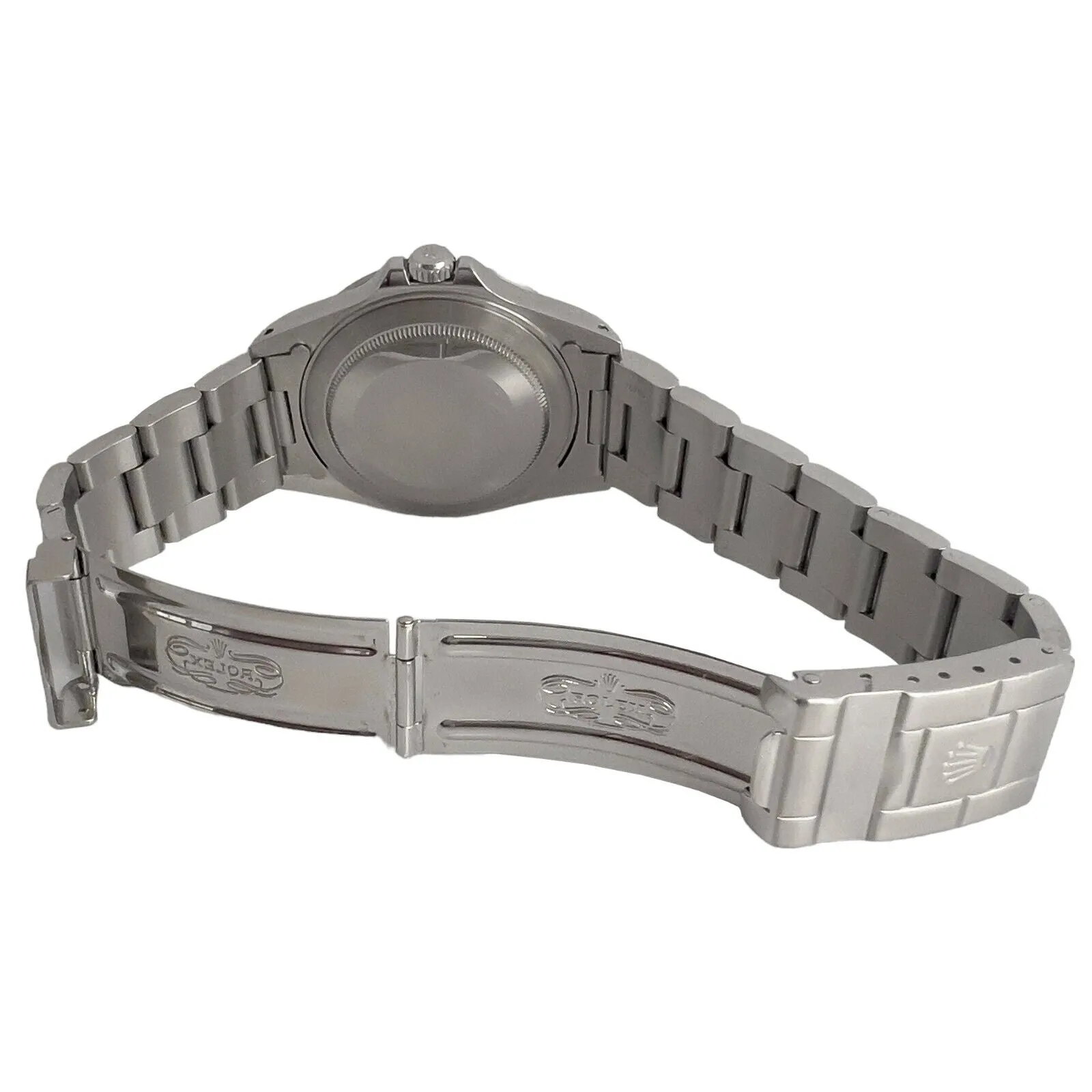 1999 Rolex Explorer II Black Stainless Steel 40mm Watch 16570