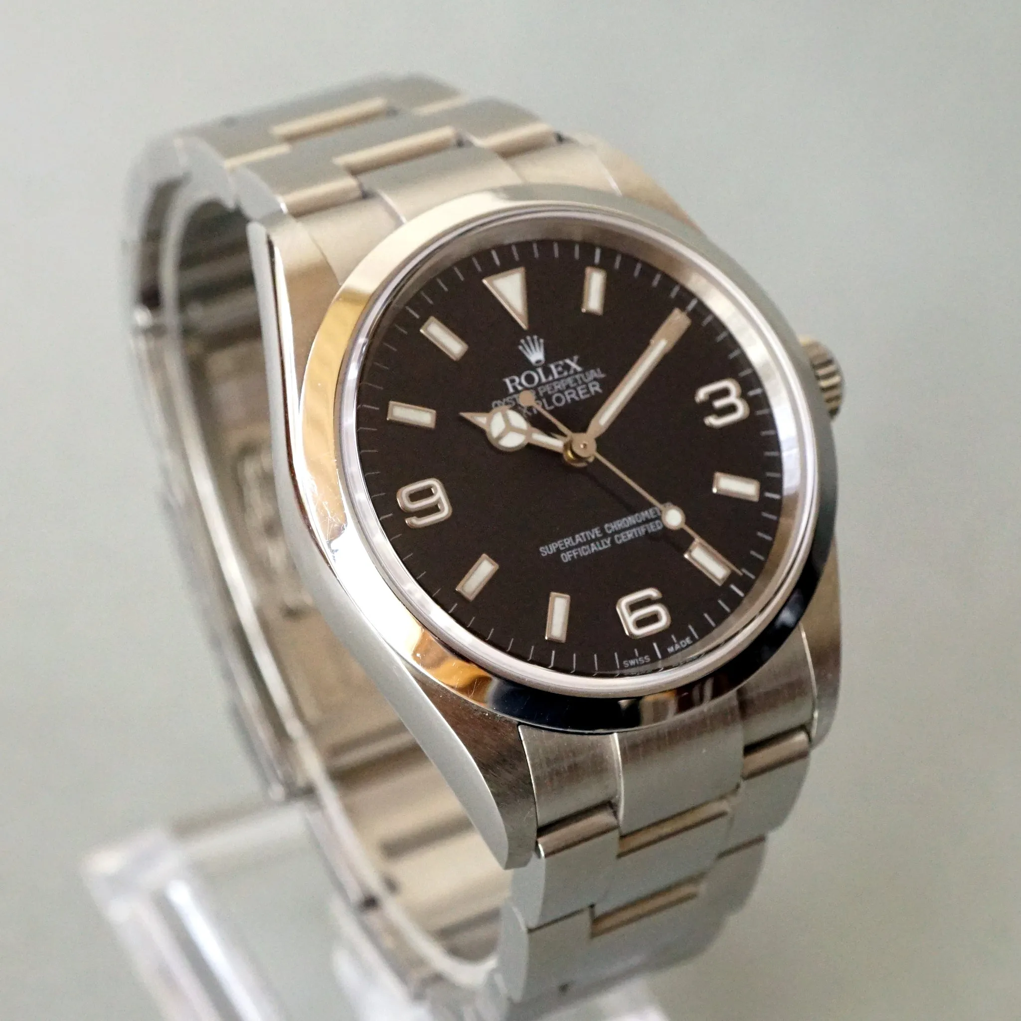 2002 ROLEX EXPLORER REF.114270 STAINLESS STEEL WATCH