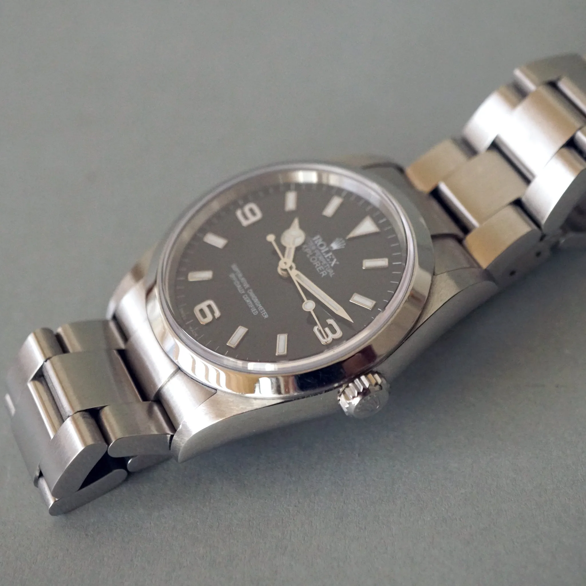 2002 ROLEX EXPLORER REF.114270 STAINLESS STEEL WATCH