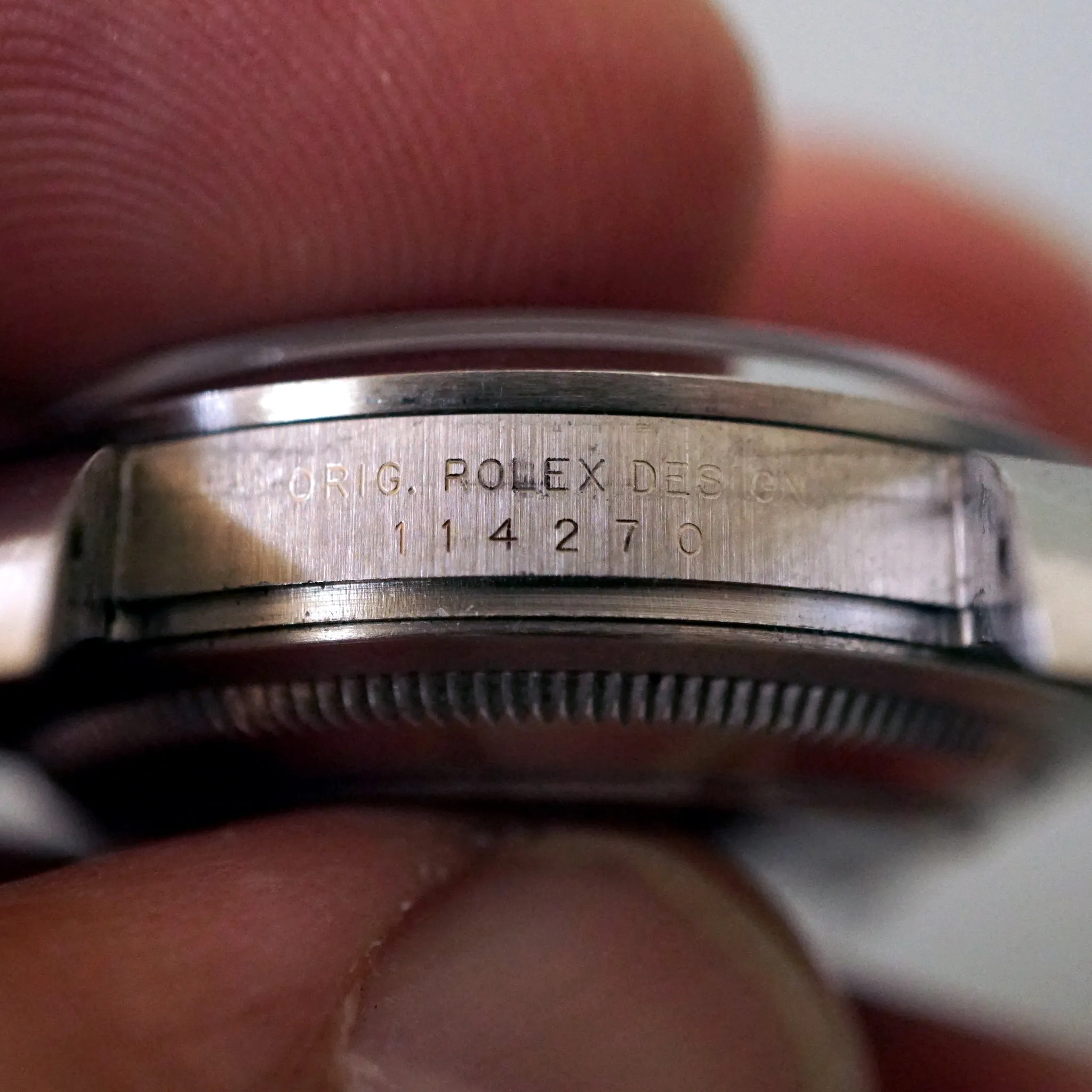 2002 ROLEX EXPLORER REF.114270 STAINLESS STEEL WATCH