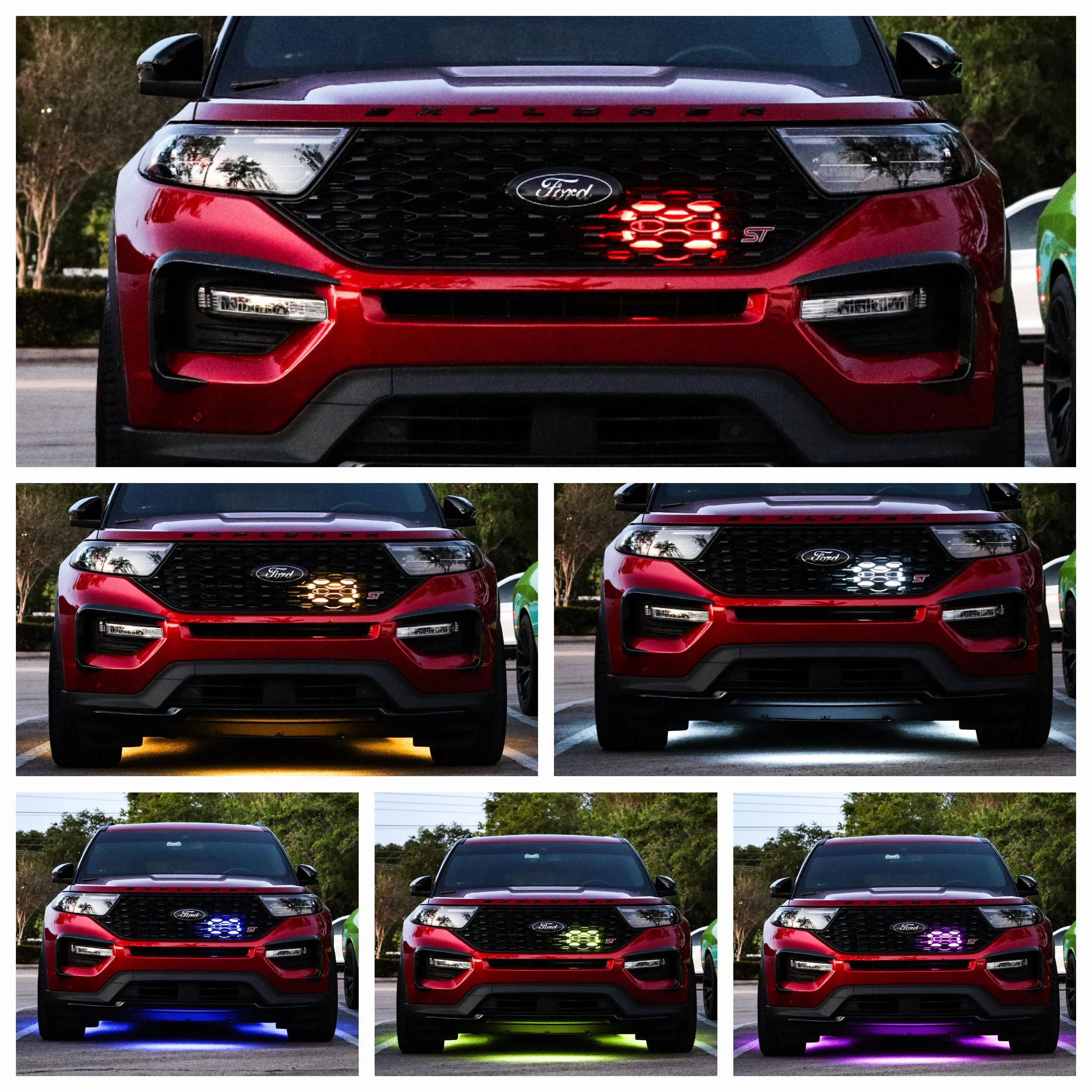 2020-2024 Ford Explorer ST/2022-2024 Ford Explorer ST-Line Generation 4 Interchangeable BIG MOUTH "LIT KIT" | LIT Flare and Controller Only