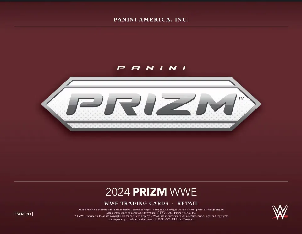 2024 Panini Prizm WWE Wrestling Blaster Box