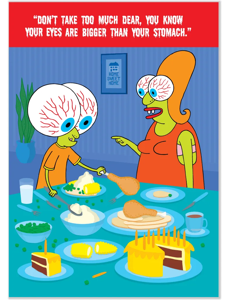 265 Big Eyes (Birthday Card)