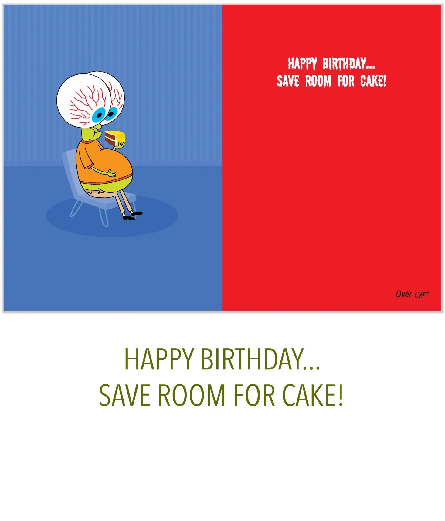 265 Big Eyes (Birthday Card)