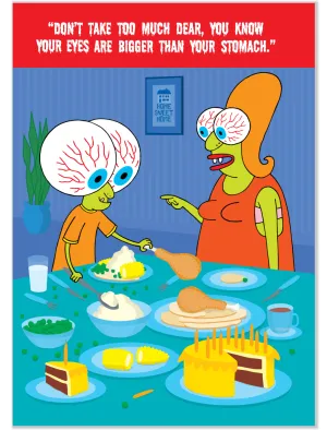 265 Big Eyes (Birthday Card)