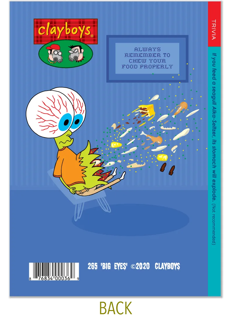 265 Big Eyes (Birthday Card)