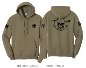 378th MED DET (SURG), 410th HSP CTR, 338th MED BDE Comfort Unisex Hooded Sweatshirt - utHenm