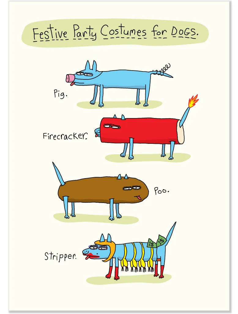 420 Hot Dog (Birthday Card)