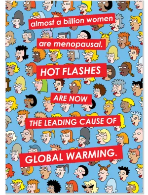 441 Global Warming (Any Occasion Card, Birthday Card)
