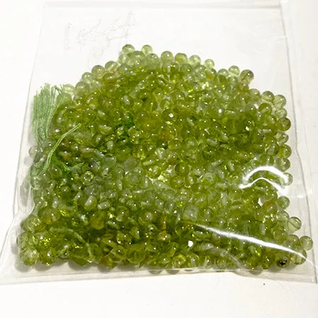 4mm Peridot Beads