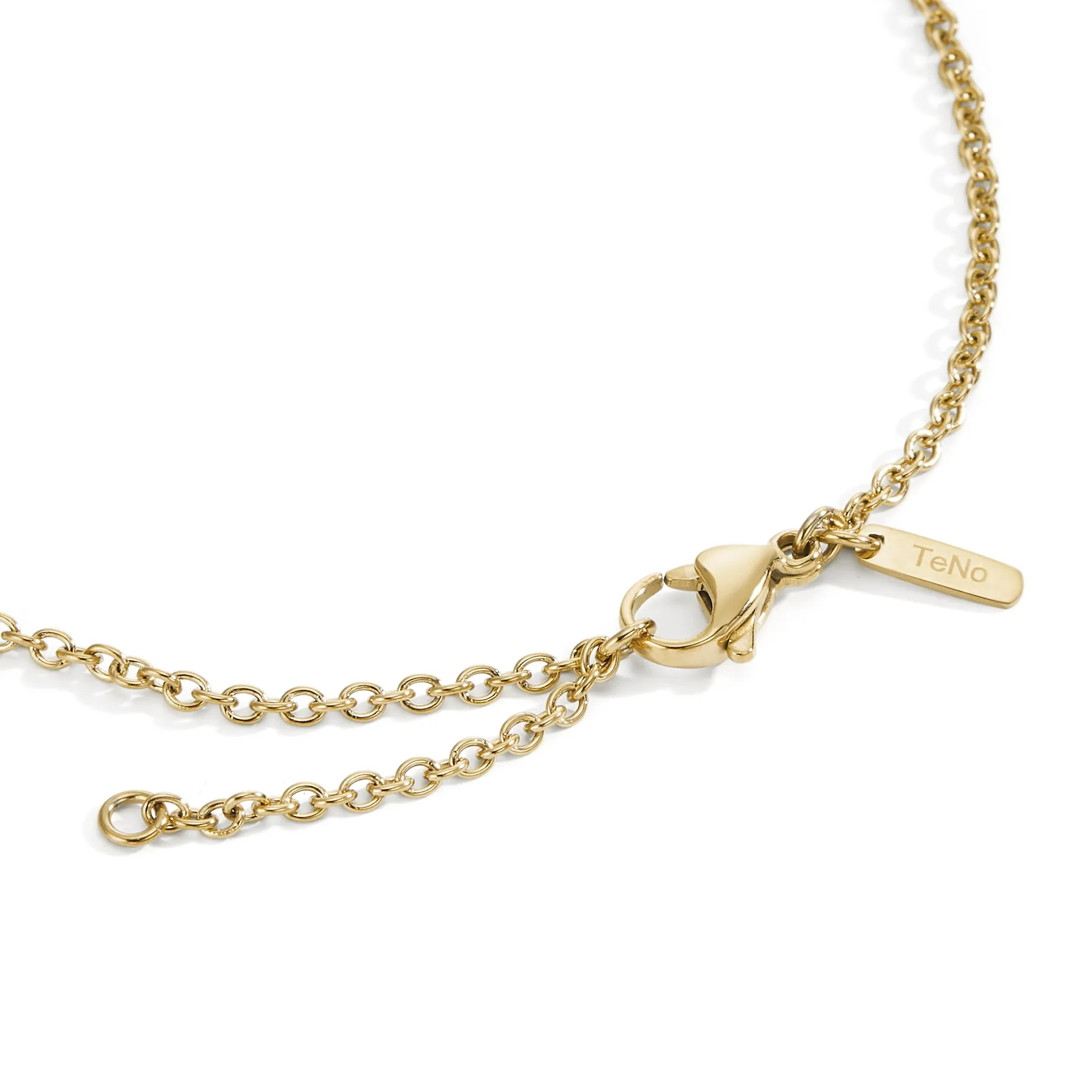596894 TeNo Stainless Steel Yellow Gold SOHO Necklace