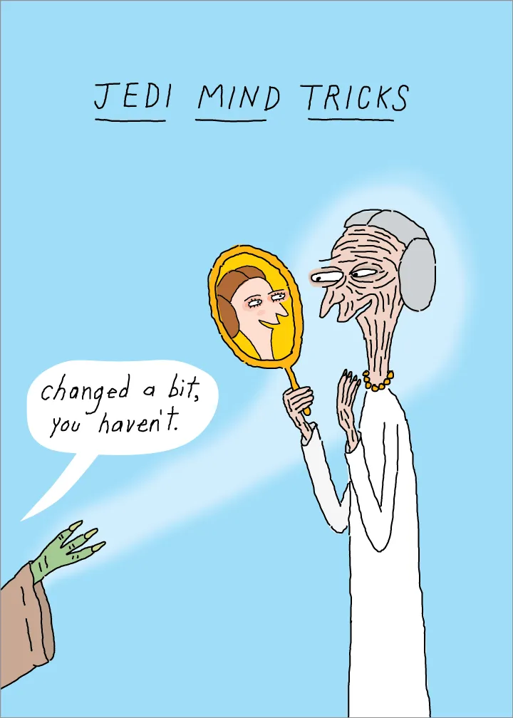 620 Jedi Mind Tricks (Birthday Card)