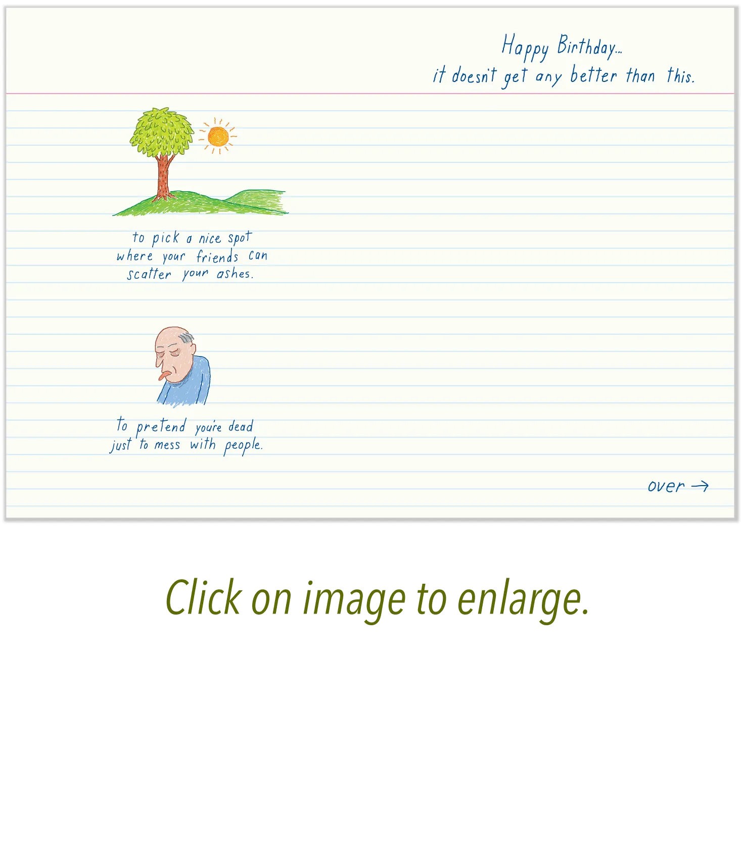 677 The Perfect Age (Birthday Card)