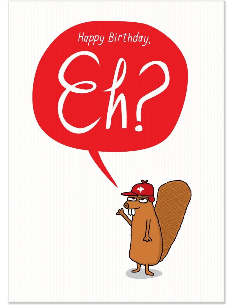743 Eh? (Birthday Card)