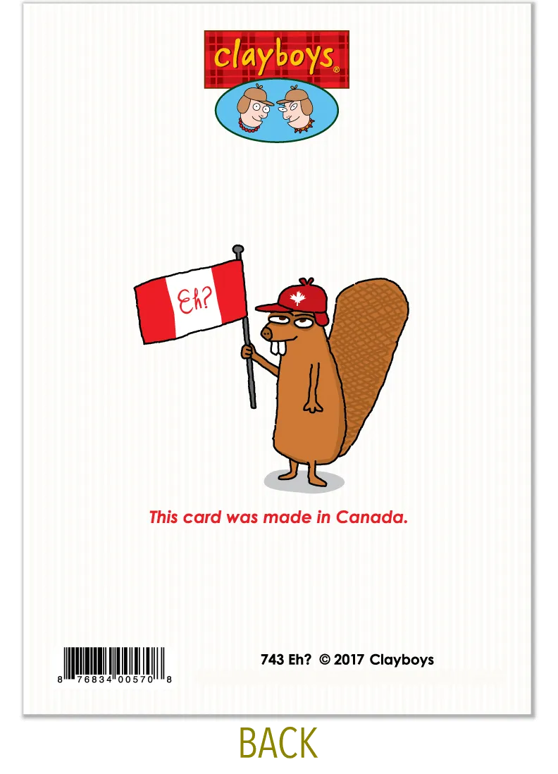 743 Eh? (Birthday Card)