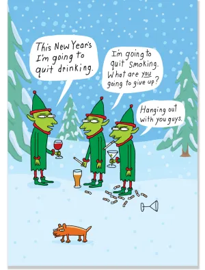 866 NY's Resolutions (Christmas Card)