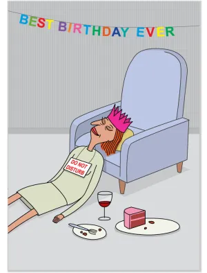 913 Do Not Disturb (Birthday Card)