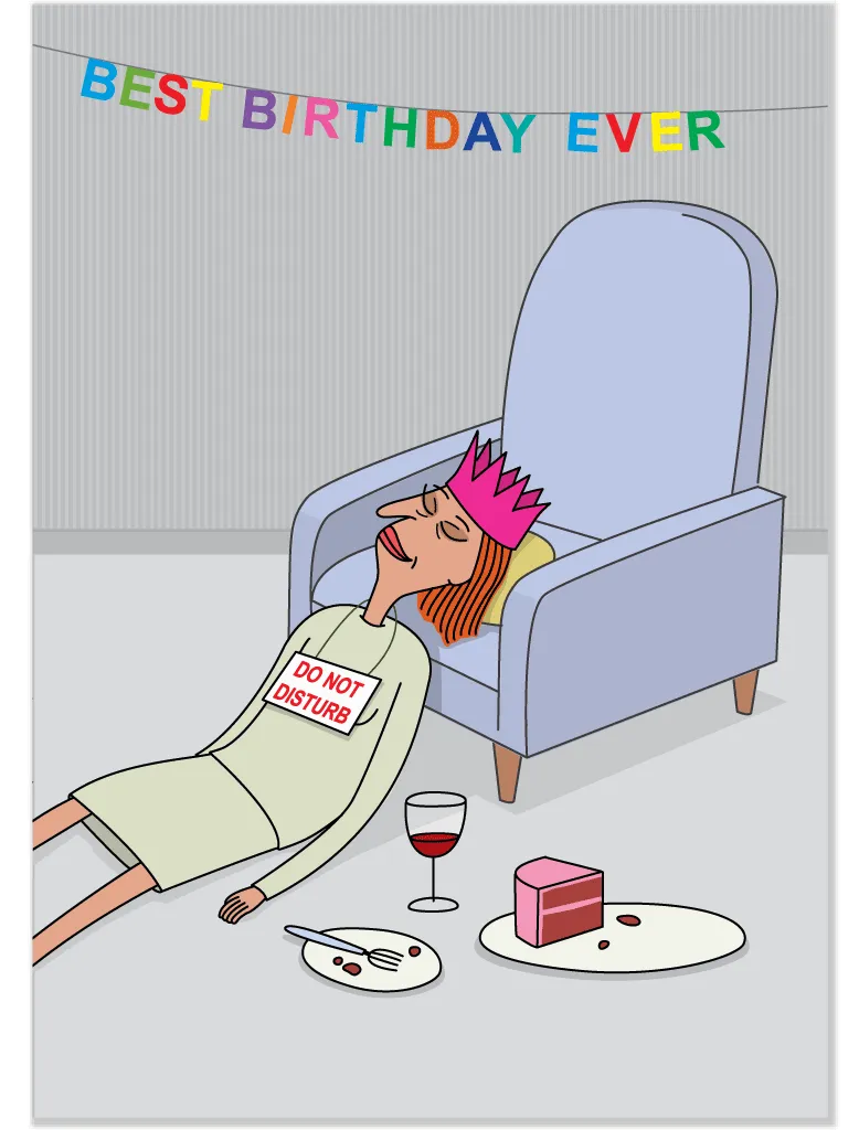 913 Do Not Disturb (Birthday Card)