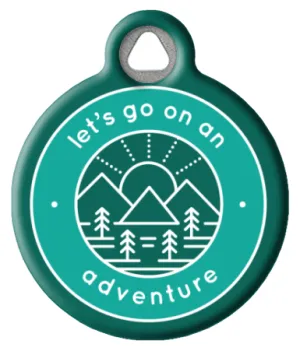 Adventure Badge Dog ID Tag