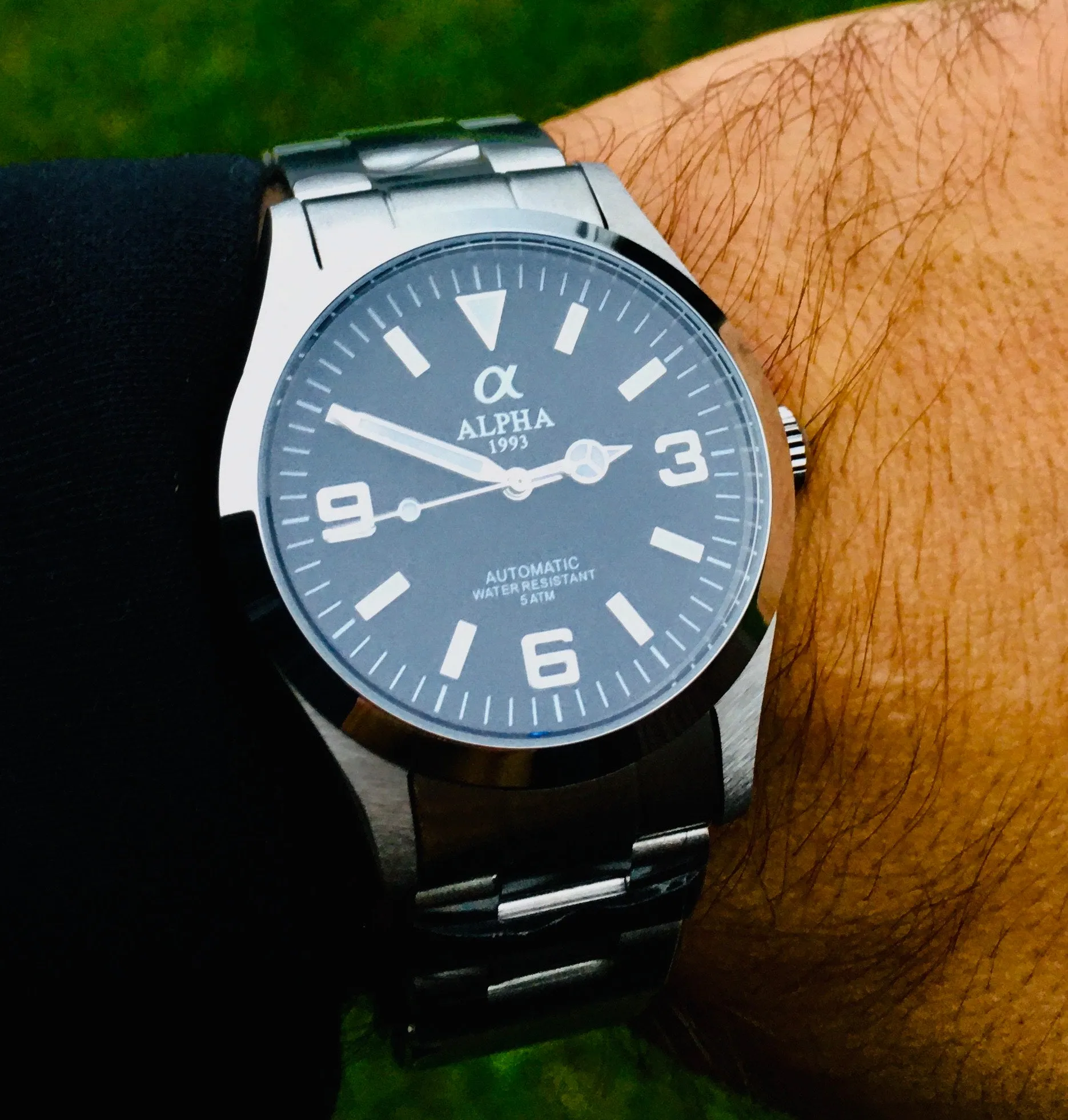 Alpha Explorer automatic watch 39mm