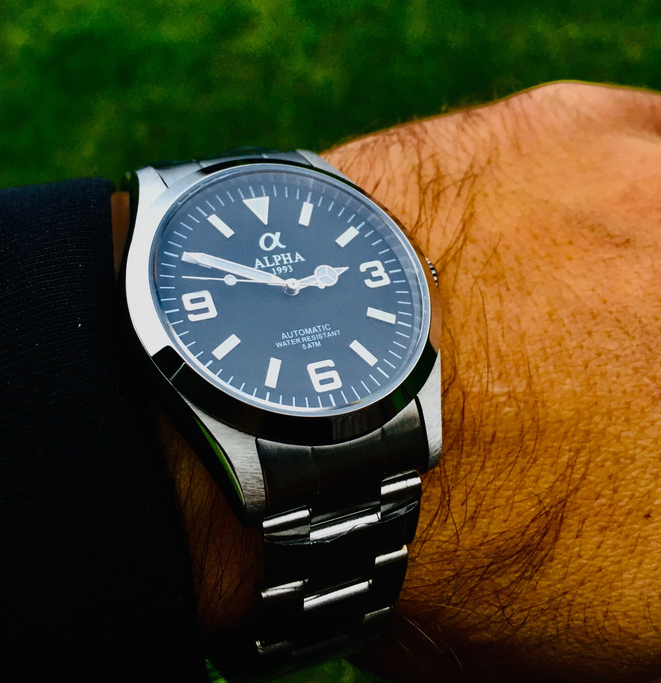 Alpha Explorer automatic watch 39mm