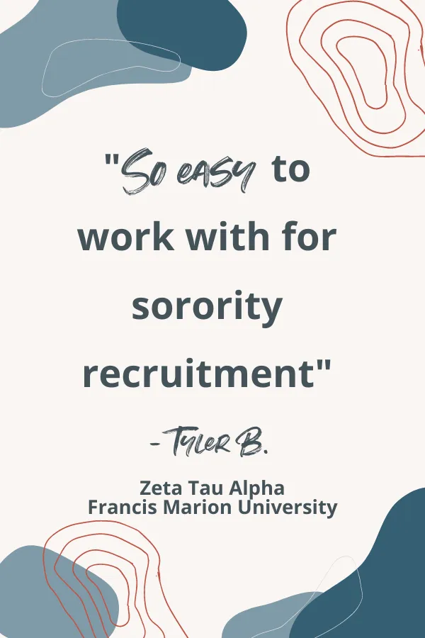 Alpha O Recruitment Simple Colorblock Ringer