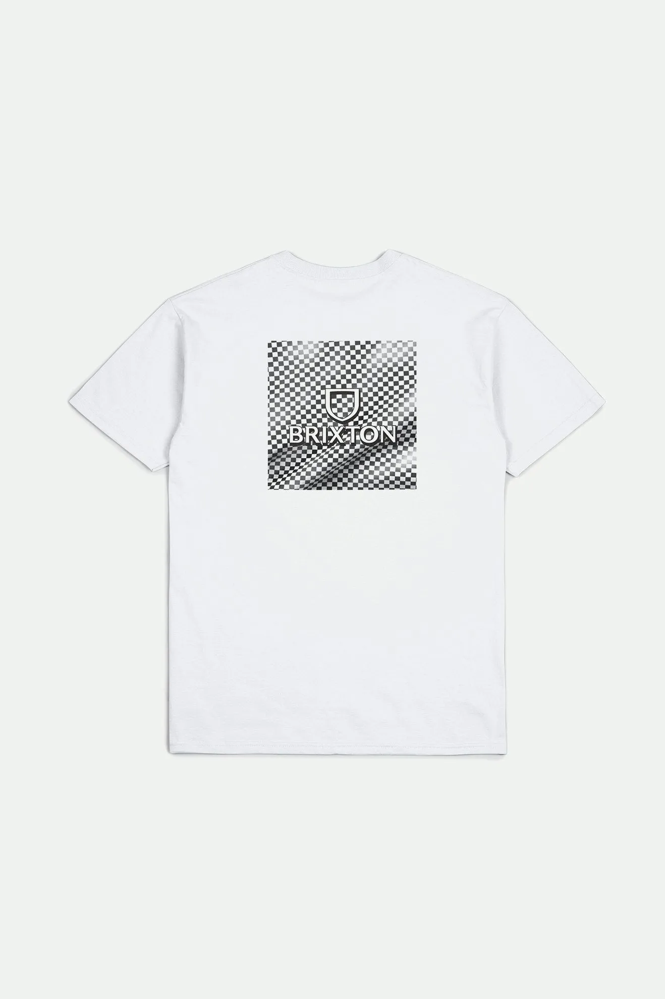 Alpha Square S/S Standard T-Shirt - White/Black/White