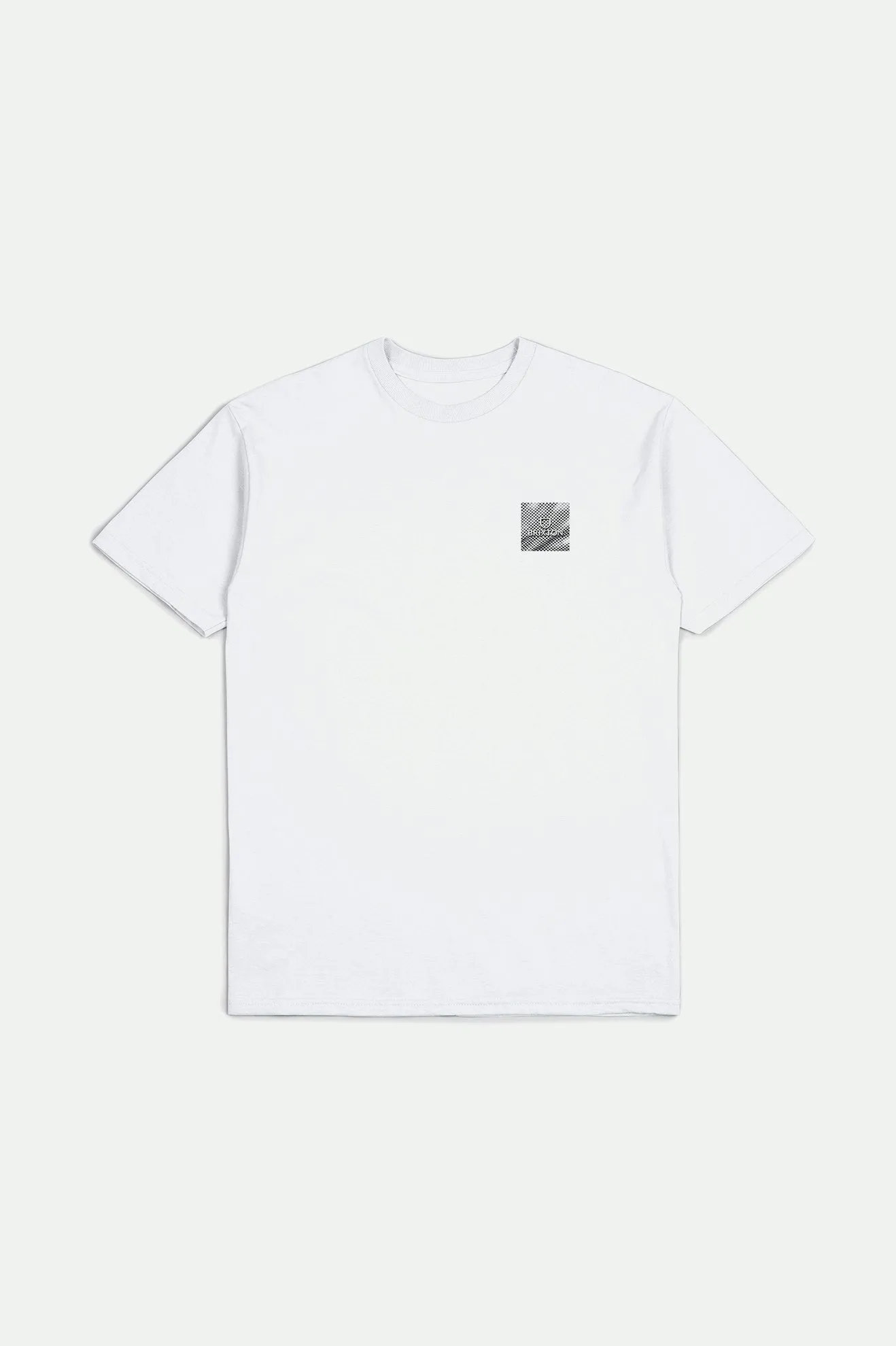 Alpha Square S/S Standard T-Shirt - White/Black/White
