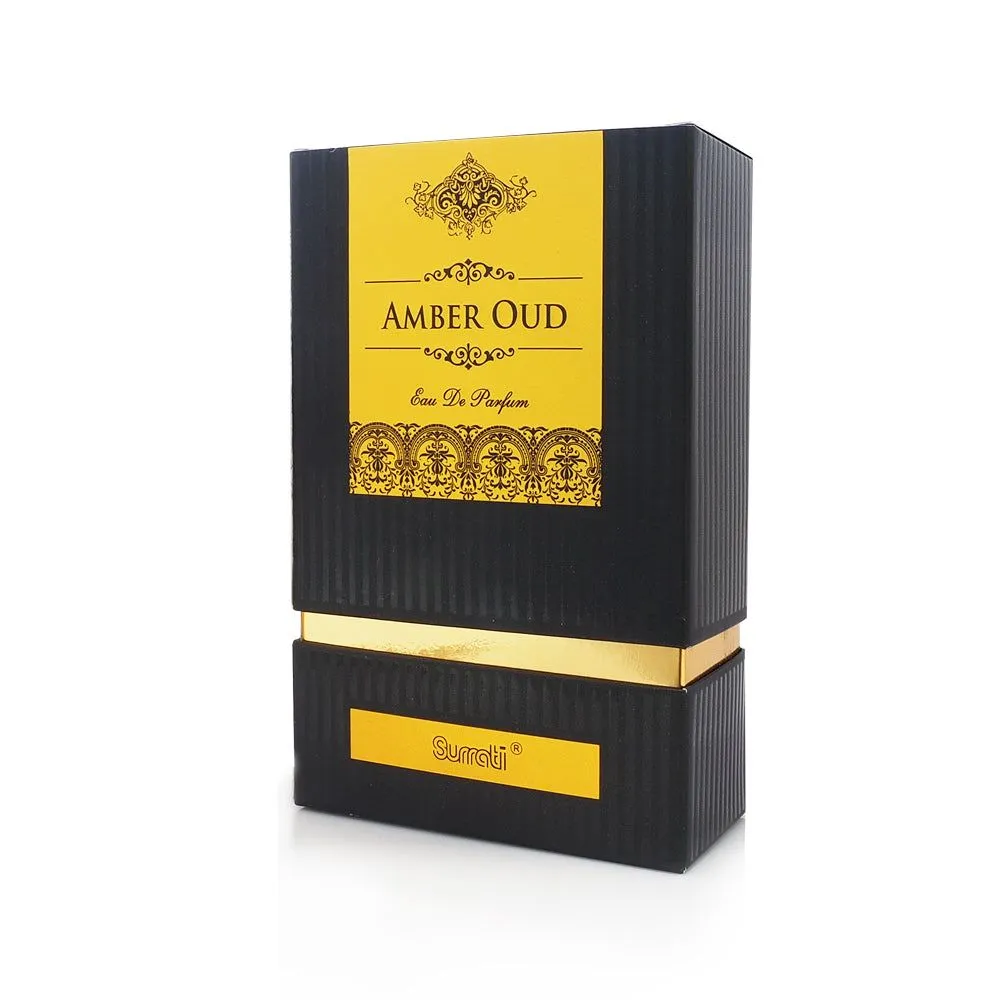 Amber Oud Eau De Parfum by Surrati, 100 ml