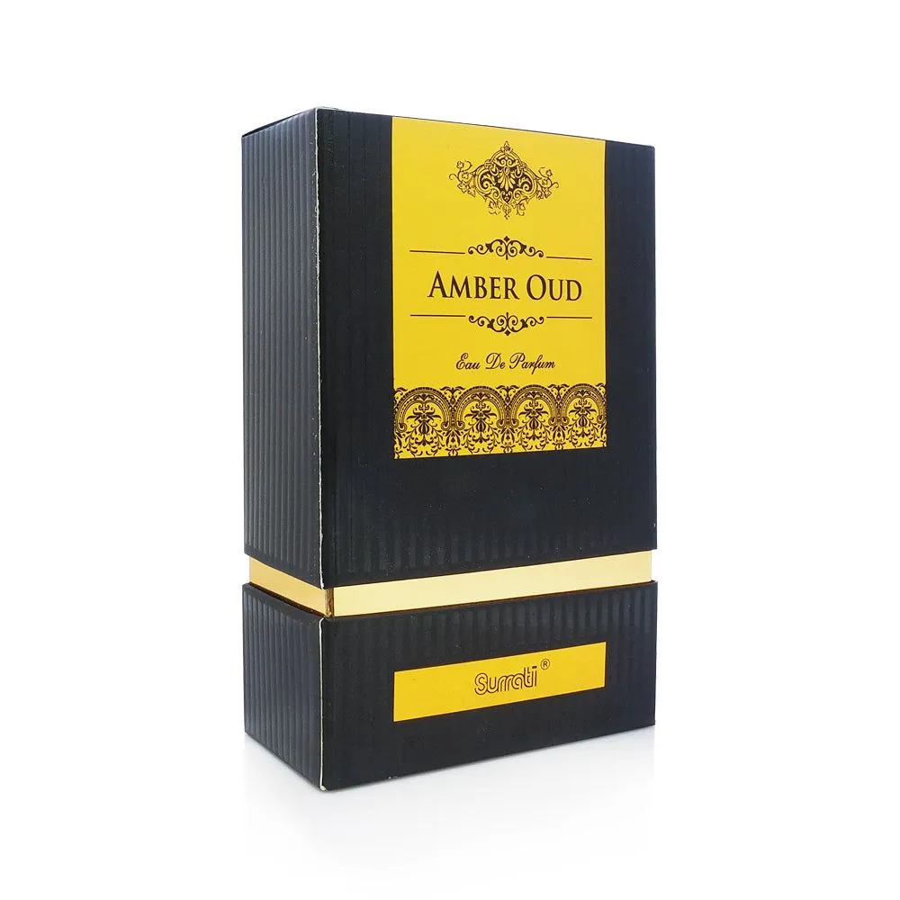 Amber Oud Eau De Parfum by Surrati, 100 ml