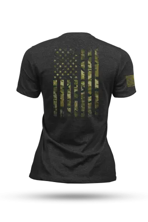 American Camo - Women's T-Shirt