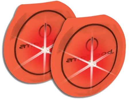 AMPHIPOD VIZLET LED REFLECTOR FLASH DOT - 2 PACK