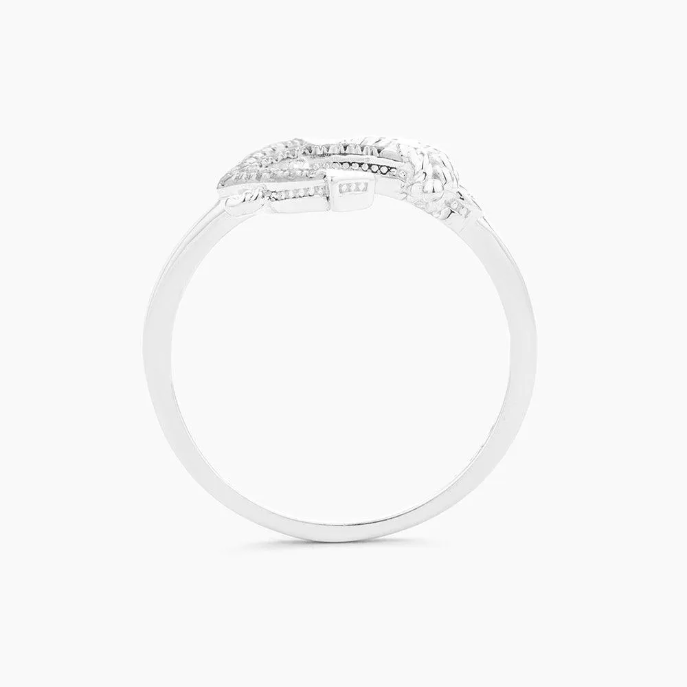 Anchor The Day Statement Ring