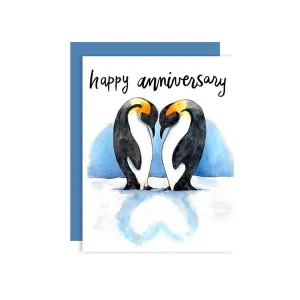 Anniversary Penguins Card