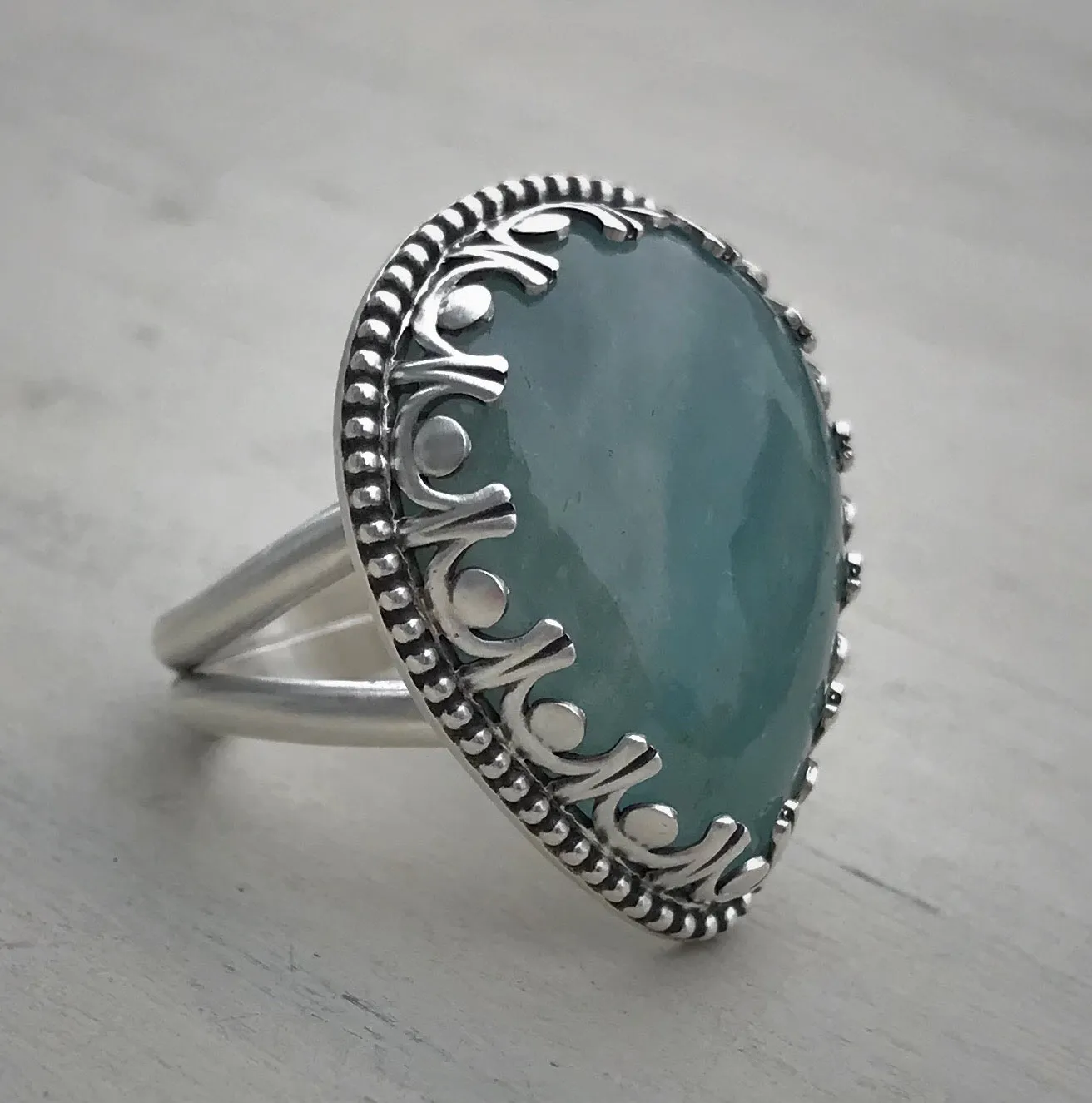 Aquamarine Ring