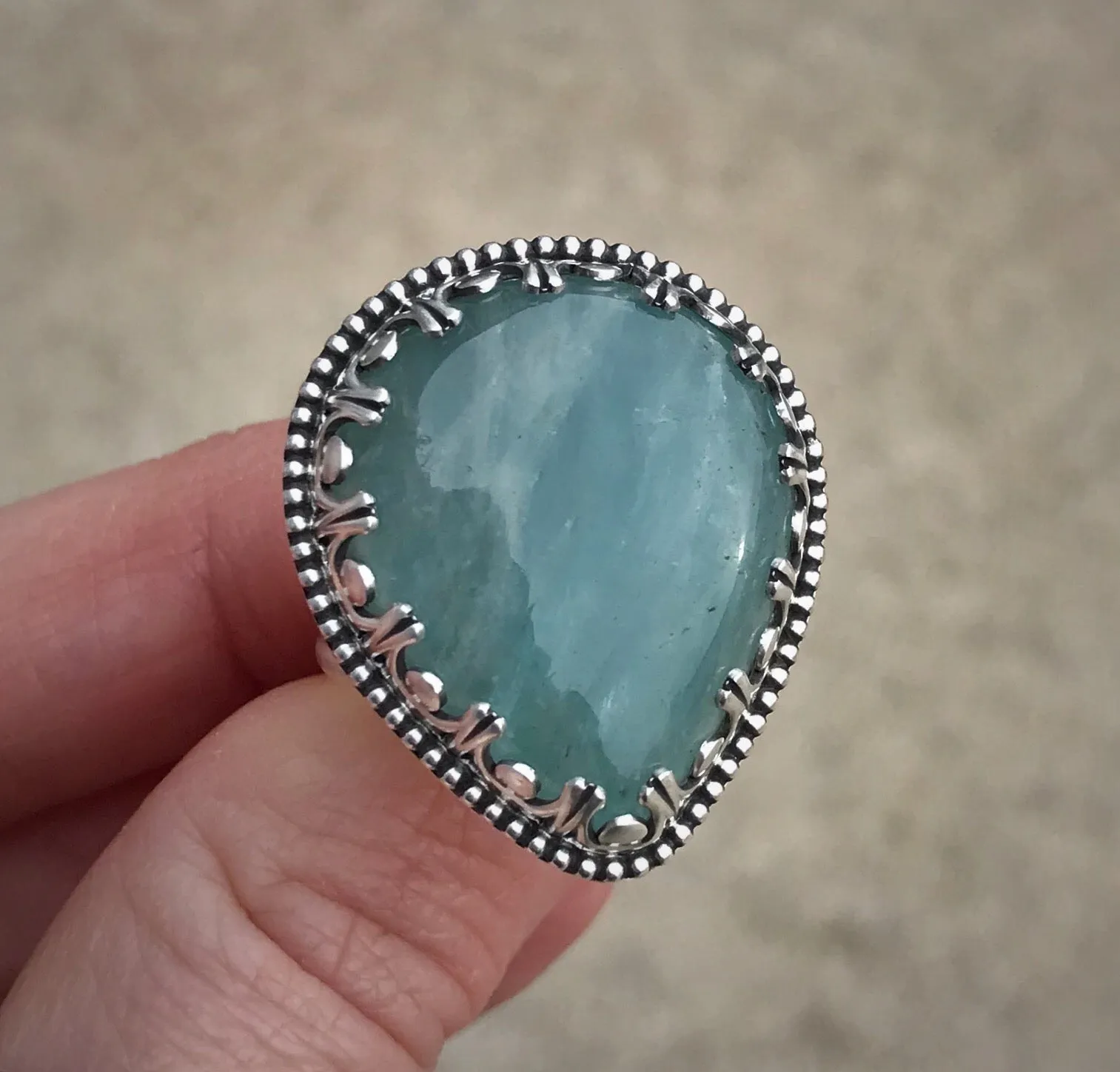 Aquamarine Ring
