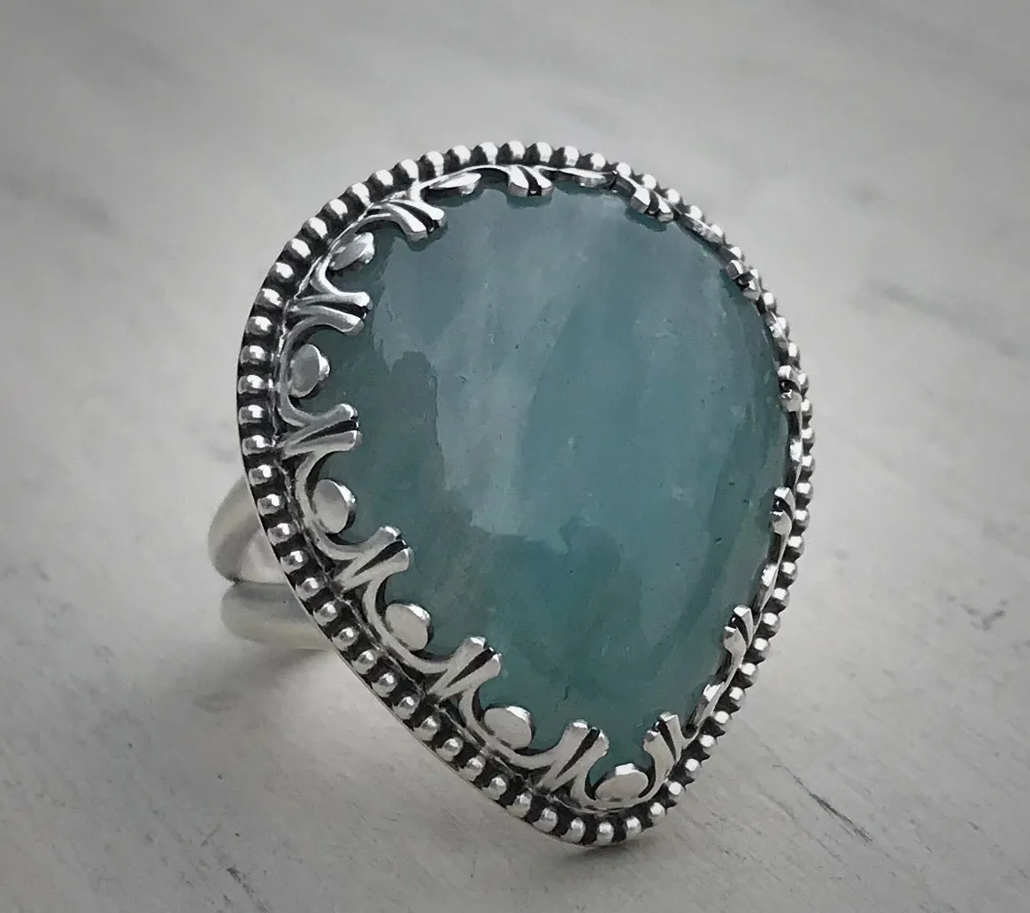Aquamarine Ring