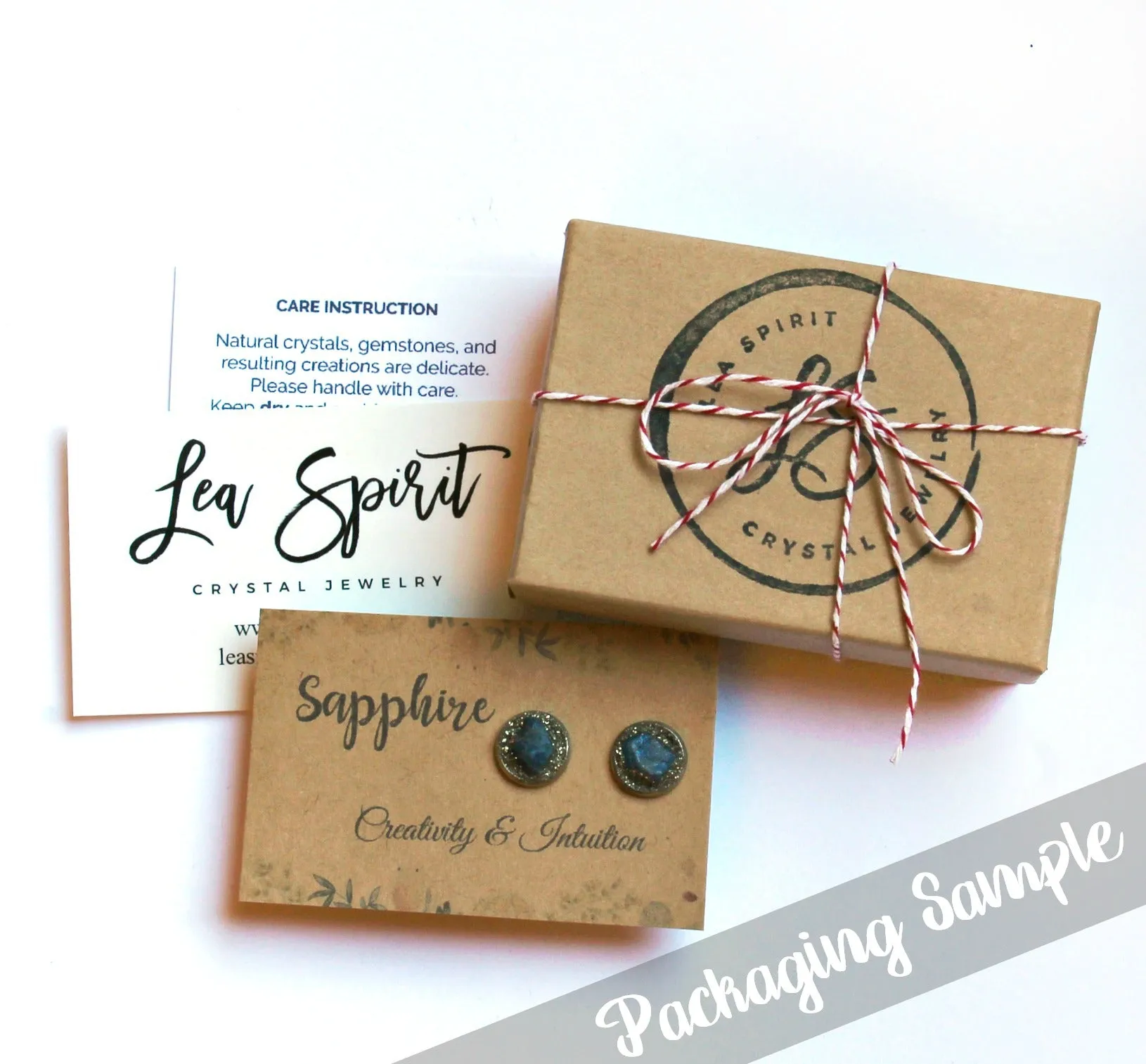 Aquamarine Stud Earrings