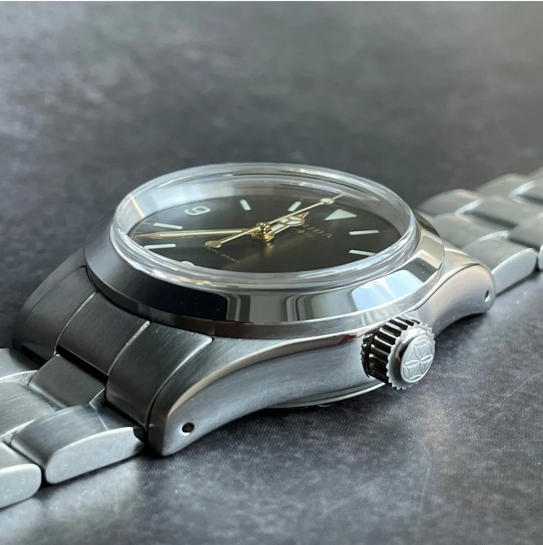 Armida A6 36mm gilt printing and hands Watch